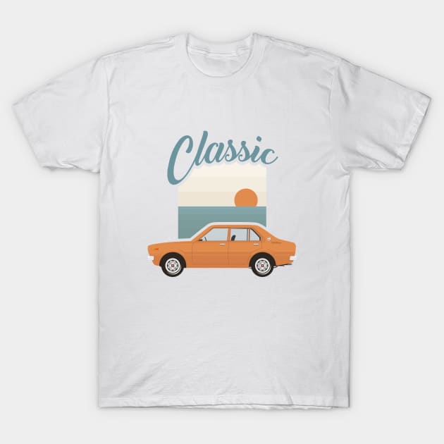 fine day to ride a classic car T-Shirt by cepi